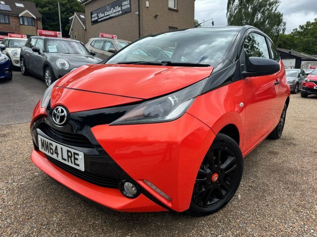 Toyota Aygo 1.0 Vvt-i X-cite Hatchback Euro MM64LRE Orange #3