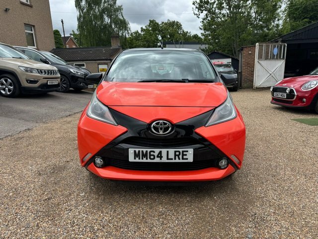 Toyota Aygo 1.0 Vvt-i X-cite Hatchback Euro MM64LRE Orange #5