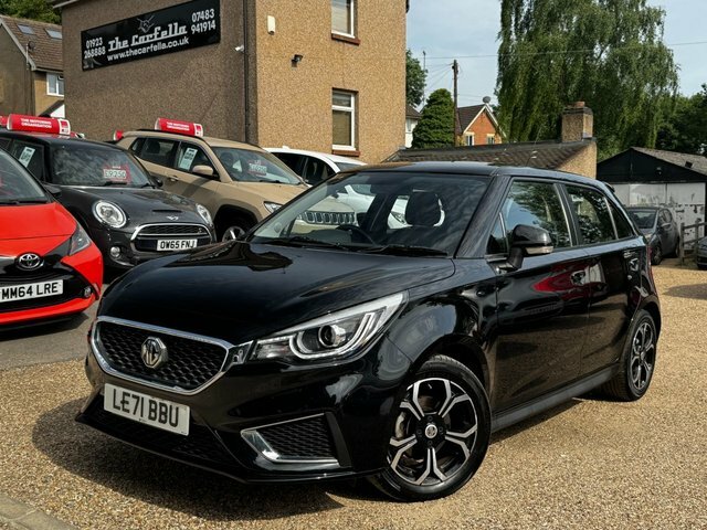 MG MG3 1.5 Vti-tech Exclusive Nav Hatchback Ma Black