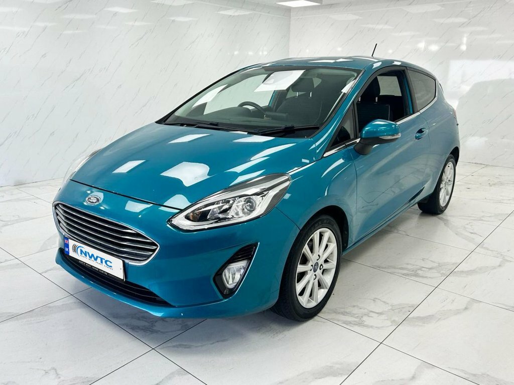 Ford Fiesta 1L Titanium CX68KSJ Blue #4
