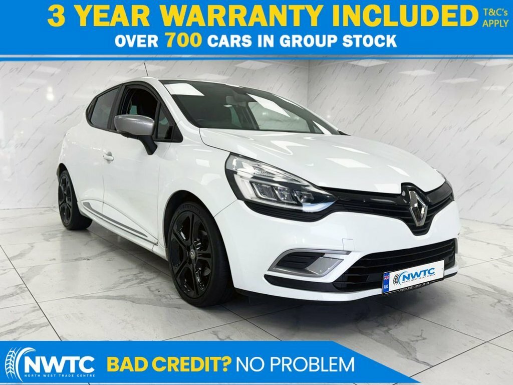 Renault Clio 0.9L Gt Line White