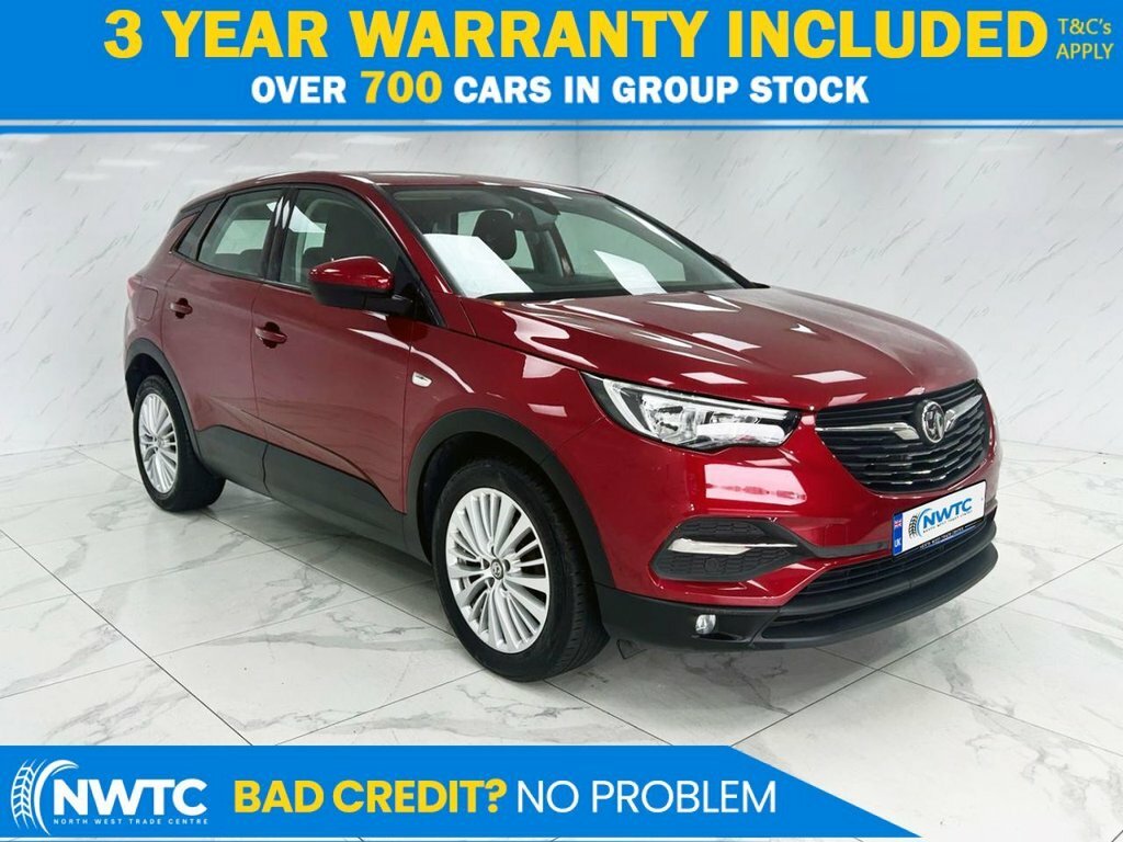 Vauxhall Grandland X 1.2L Se Red