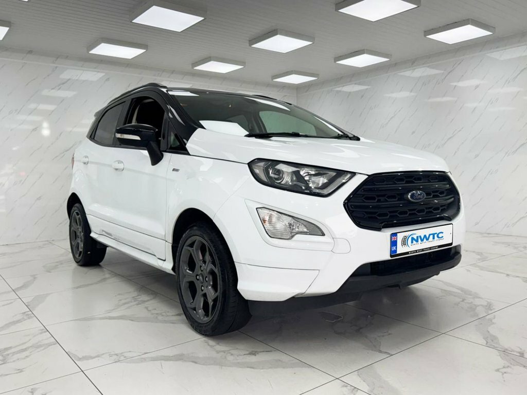 Ford Ecosport 1L St-line WG19YNA White #2
