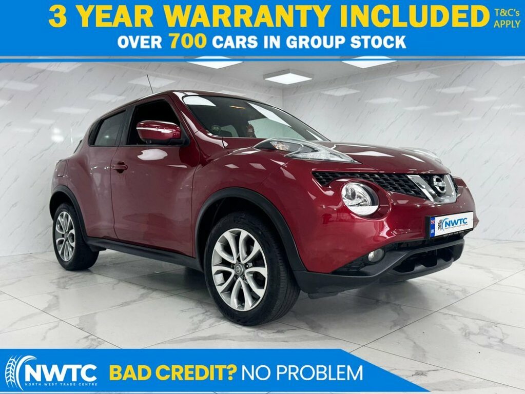 Nissan Juke 1.6L Tekna Red
