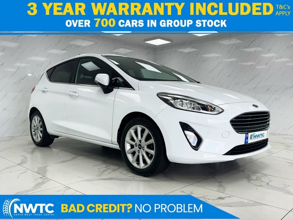 Ford Fiesta 1L Titanium White