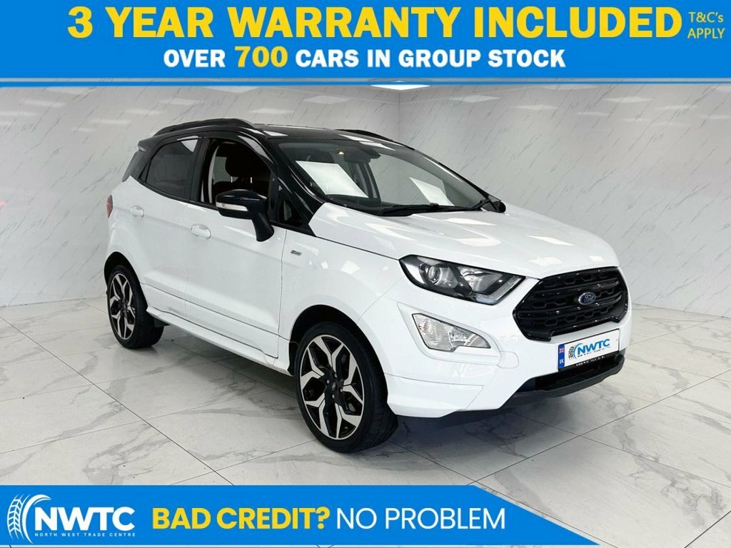 Ford Ecosport 1L St-line White