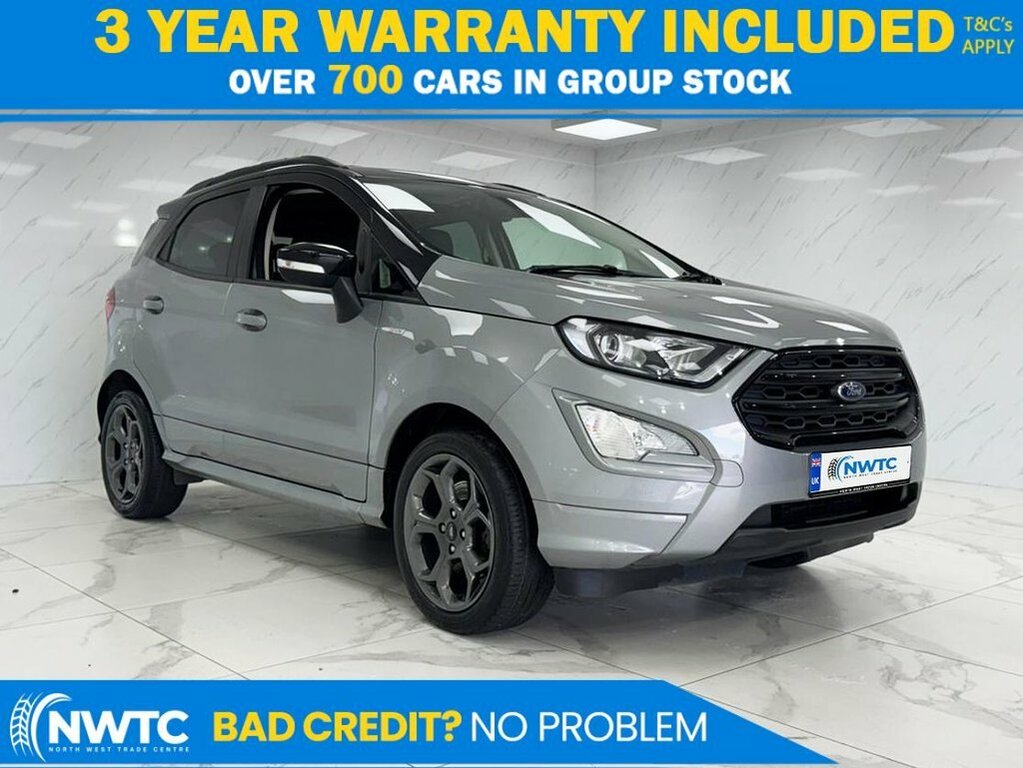 Ford Ecosport 1L St-line Silver