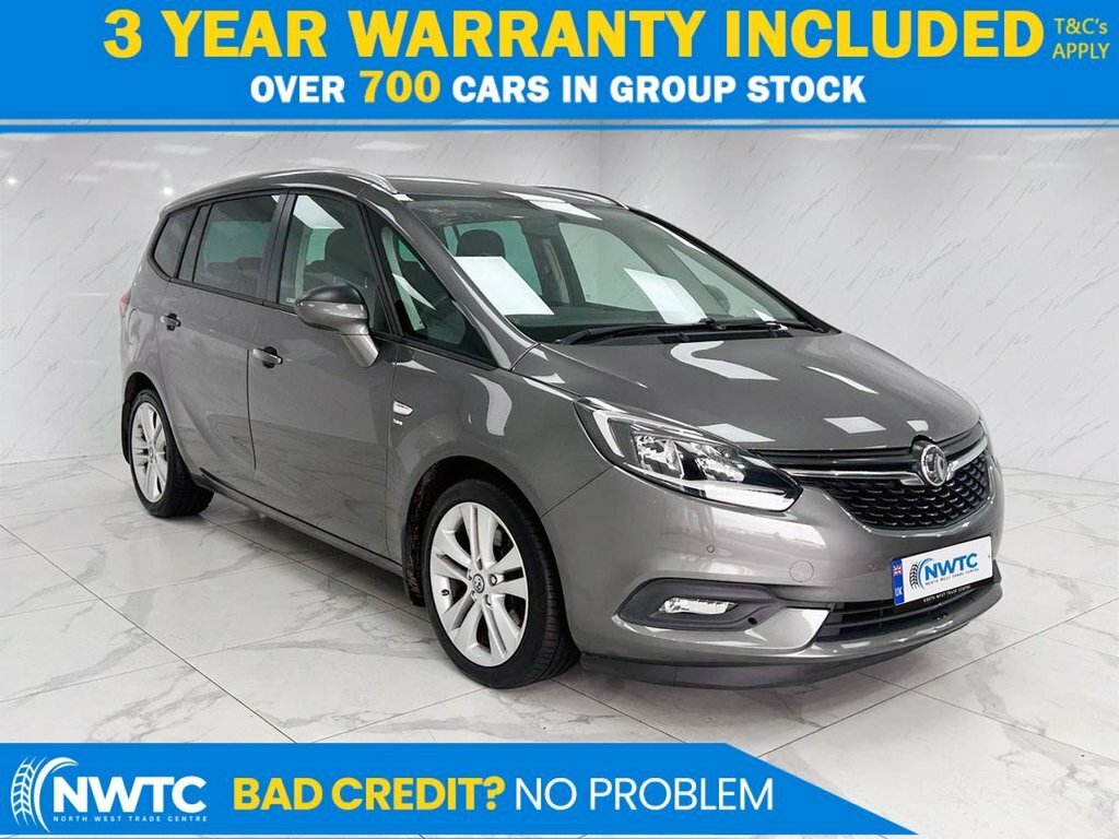 Vauxhall Zafira Tourer 2L Sri Nav Grey