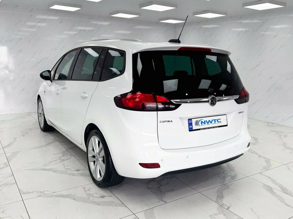 Vauxhall Zafira Tourer 1.4L Sri SB17ECY White #6