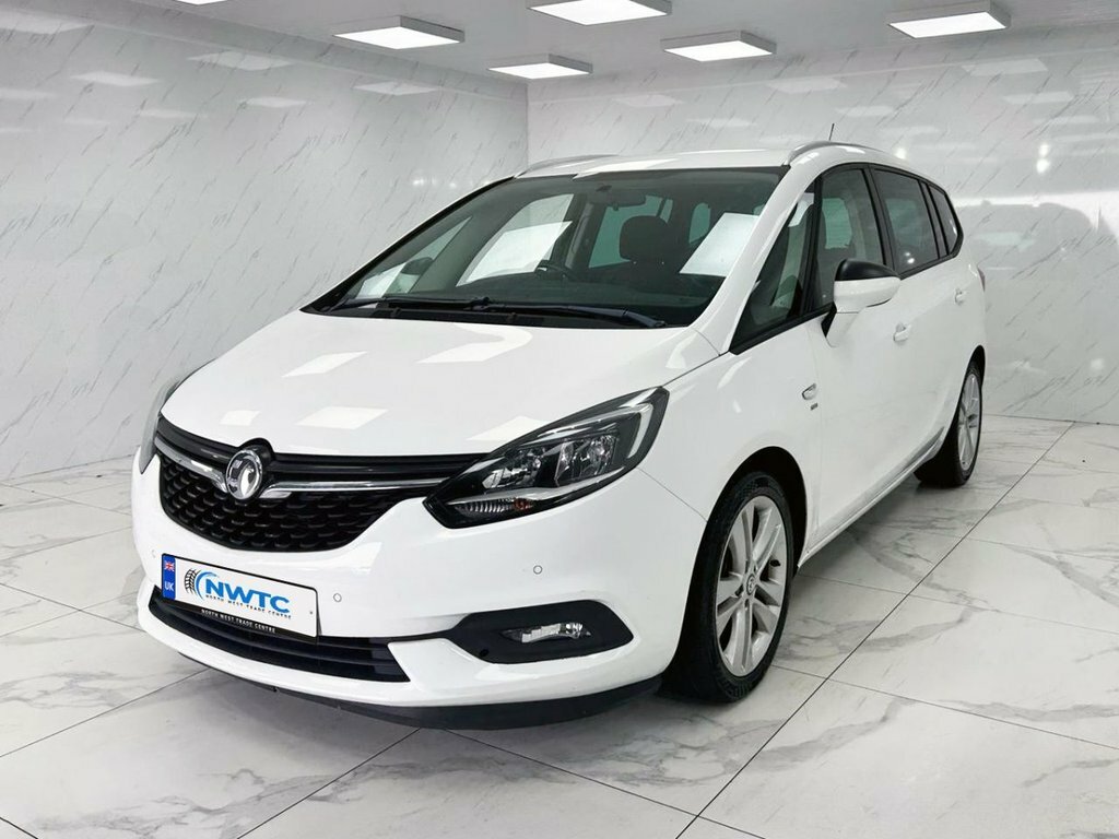 Vauxhall Zafira Tourer 1.4L Sri SB17ECY White #4