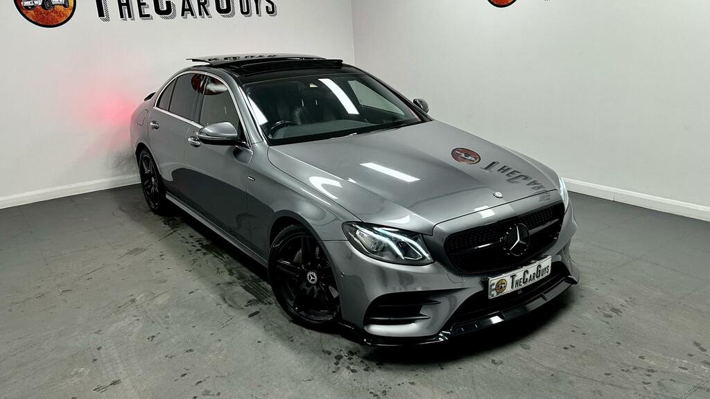 Mercedes-Benz E Class 2.0 E220d Amg Line Premium Plus Saloon Grey #5
