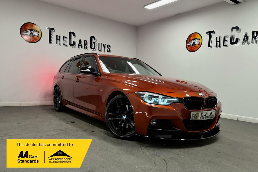 BMW 3 Series 2.0 320D M Sport Shadow Edition Touring Orange