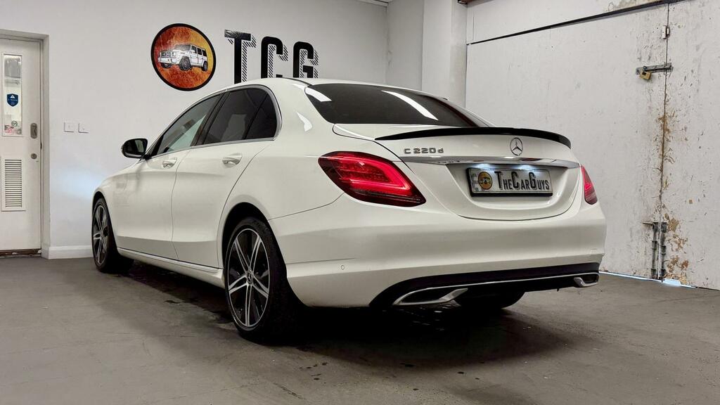 Mercedes-Benz C Class 2.0 C220d Sport Edition Premium Saloon White #3