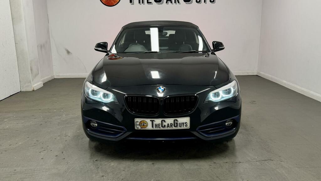BMW 2 Series 2.0 220I Sport Convertible Black #6