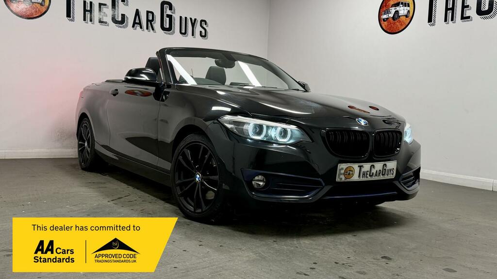 BMW 2 Series 2.0 220I Sport Convertible Black