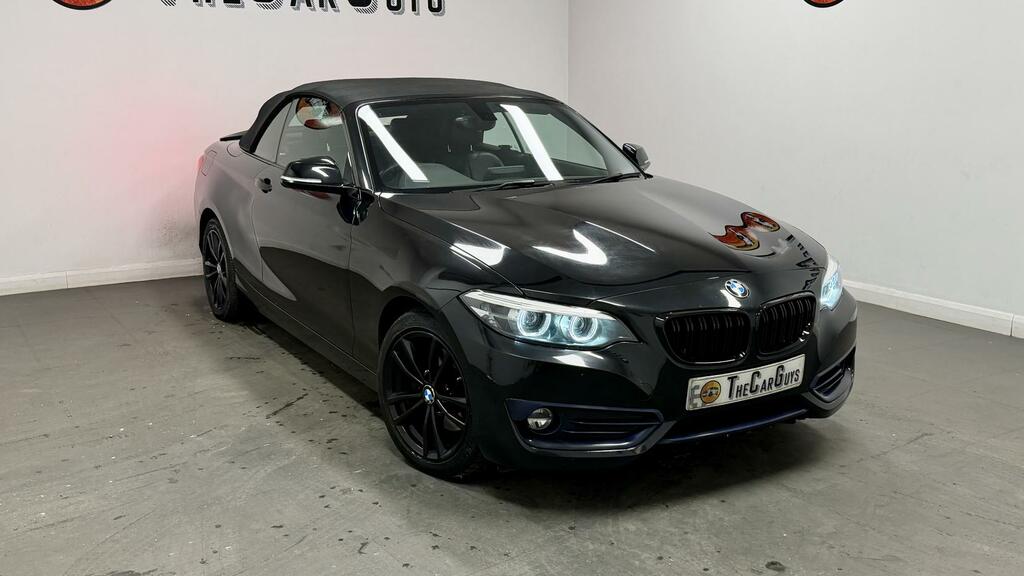 BMW 2 Series 2.0 220I Sport Convertible Black #5