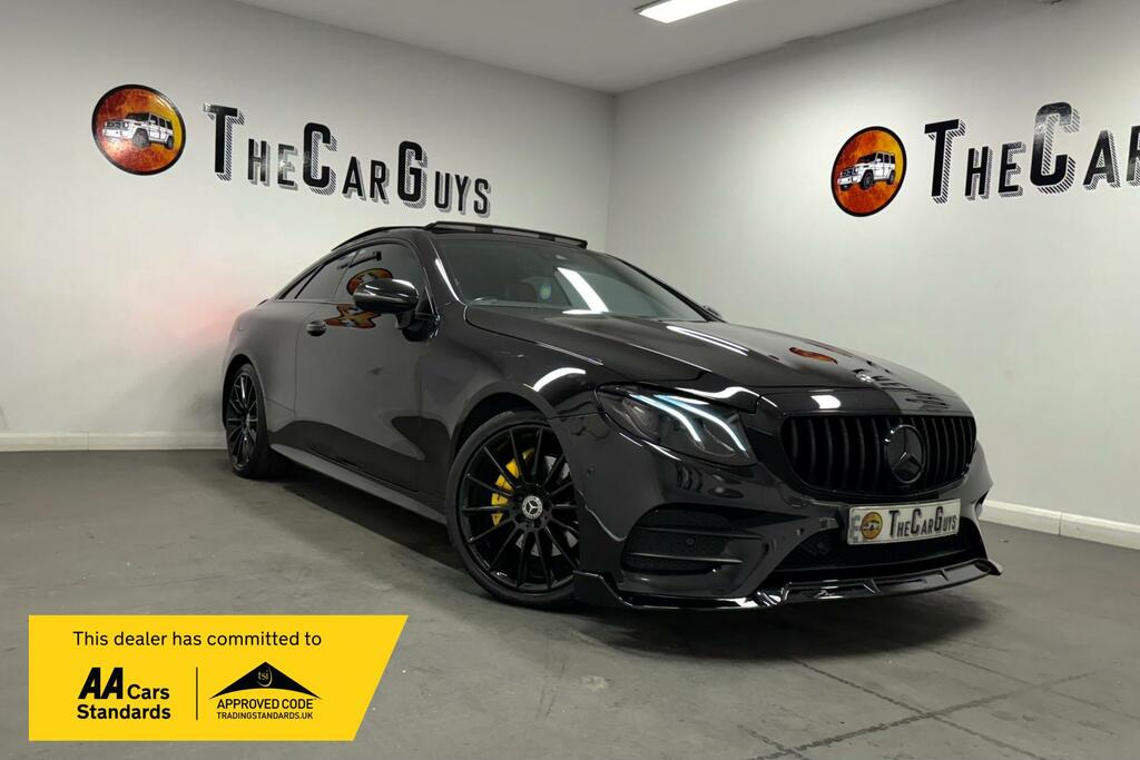 Mercedes-Benz E Class 2.0 E220d Amg Line Premium Coupe Black