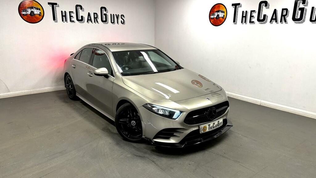 Mercedes-Benz A Class 1.5 A180d Amg Line Premium Saloon Silver #4