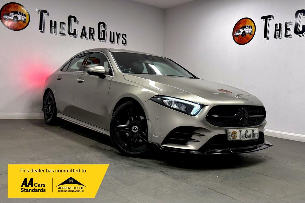 Mercedes-Benz A Class 1.5 A180d Amg Line Premium Saloon Silver