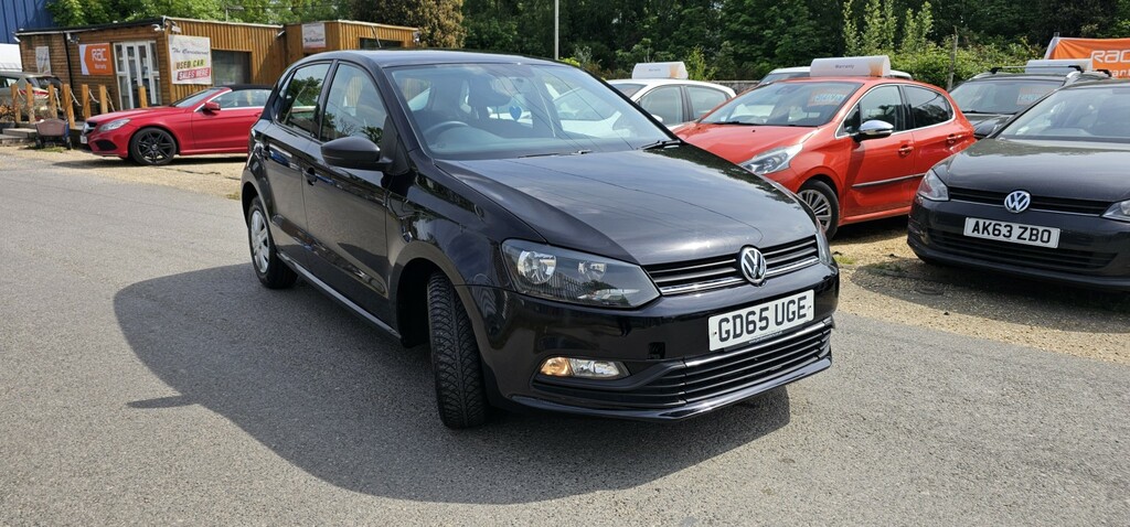 Volkswagen Polo Hatchback 1.0 Bluemotion Tech S 2015 Black
