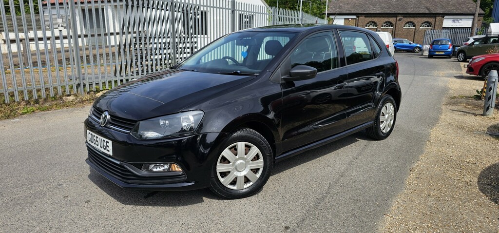 Volkswagen Polo Hatchback 1.0 Bluemotion Tech S 2015 GD65UGE Black #6