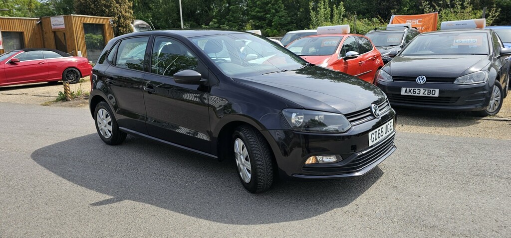 Volkswagen Polo Hatchback 1.0 Bluemotion Tech S 2015 GD65UGE Black #2