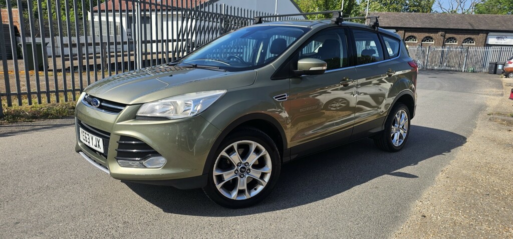 Ford Kuga Suv 2.0 Tdci Titanium 2013 YE63YJX Green #6