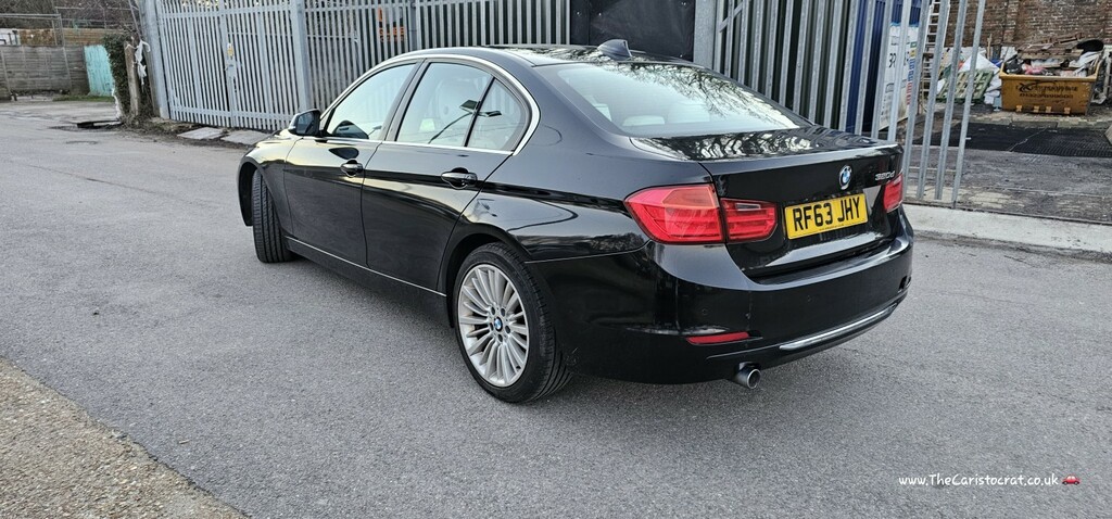 BMW 3 Series Saloon 2.0 320D Luxury Saloon 2013 RF63JHY Black #5