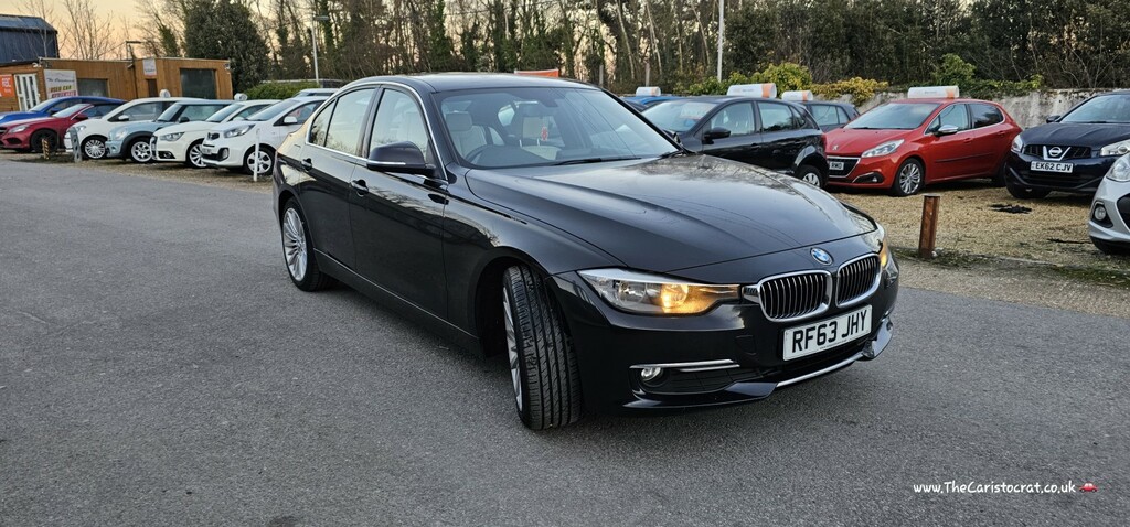 BMW 3 Series Saloon 2.0 320D Luxury Saloon 2013 Black