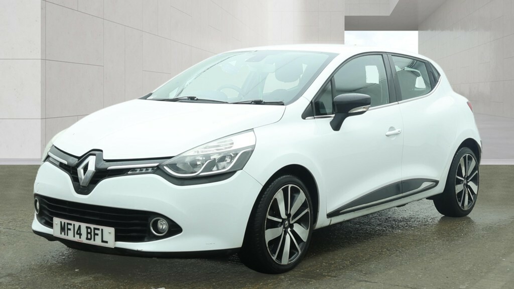 Renault Clio Hatchback 1.5 Dynamique S Medianav Dci 90 Stop S MF14BFL White #2