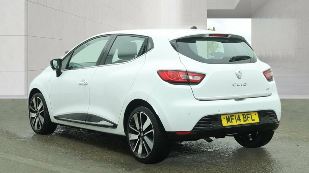 Renault Clio Hatchback 1.5 Dynamique S Medianav Dci 90 Stop S MF14BFL White #3