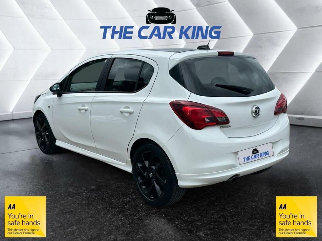 Vauxhall Corsa Hatchback 1.4I Ecotec Sri VX Line Nav Black Euro 6 DM19AOG White #4