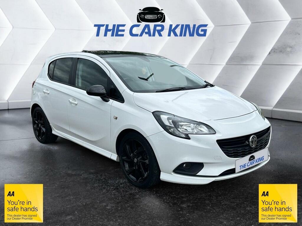 Vauxhall Corsa Hatchback 1.4I Ecotec Sri VX Line Nav Black Euro 6 White