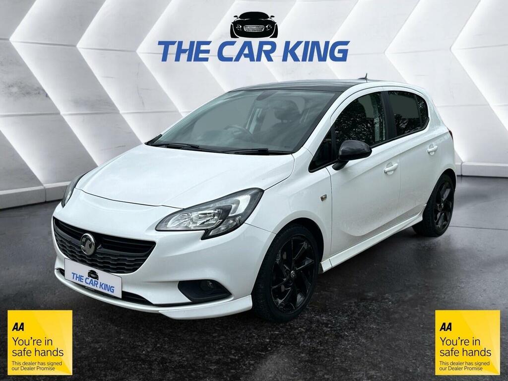 Vauxhall Corsa Hatchback 1.4I Ecotec Sri VX Line Nav Black Euro 6 DM19AOG White #3