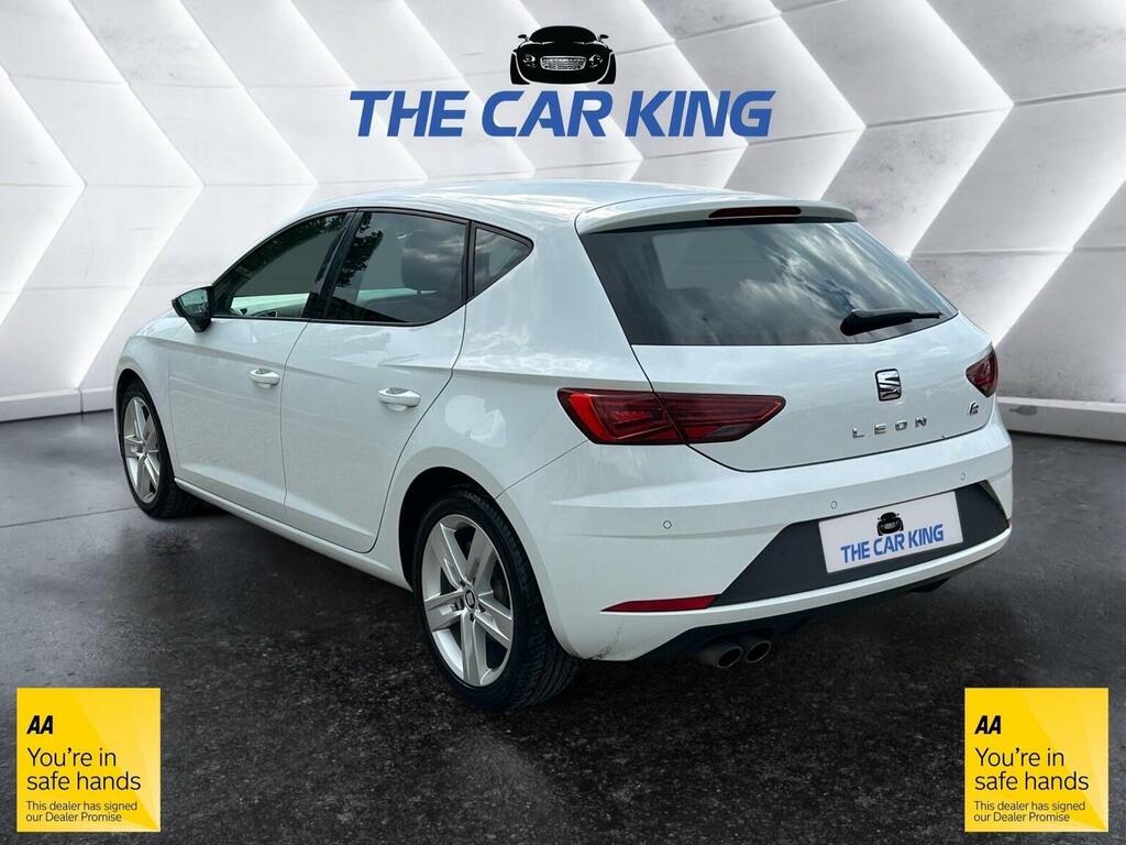 Seat Leon Hatchback 1.5 Tsi Evo Fr Euro 6 Ss 201919 YC19NYU White #4