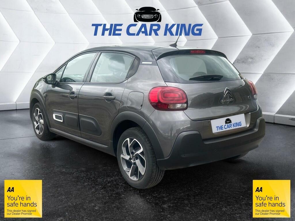 Citroen C3 Hatchback 1.2 Puretech Flair Euro 6 Ss 202 KS70VBO Grey #4