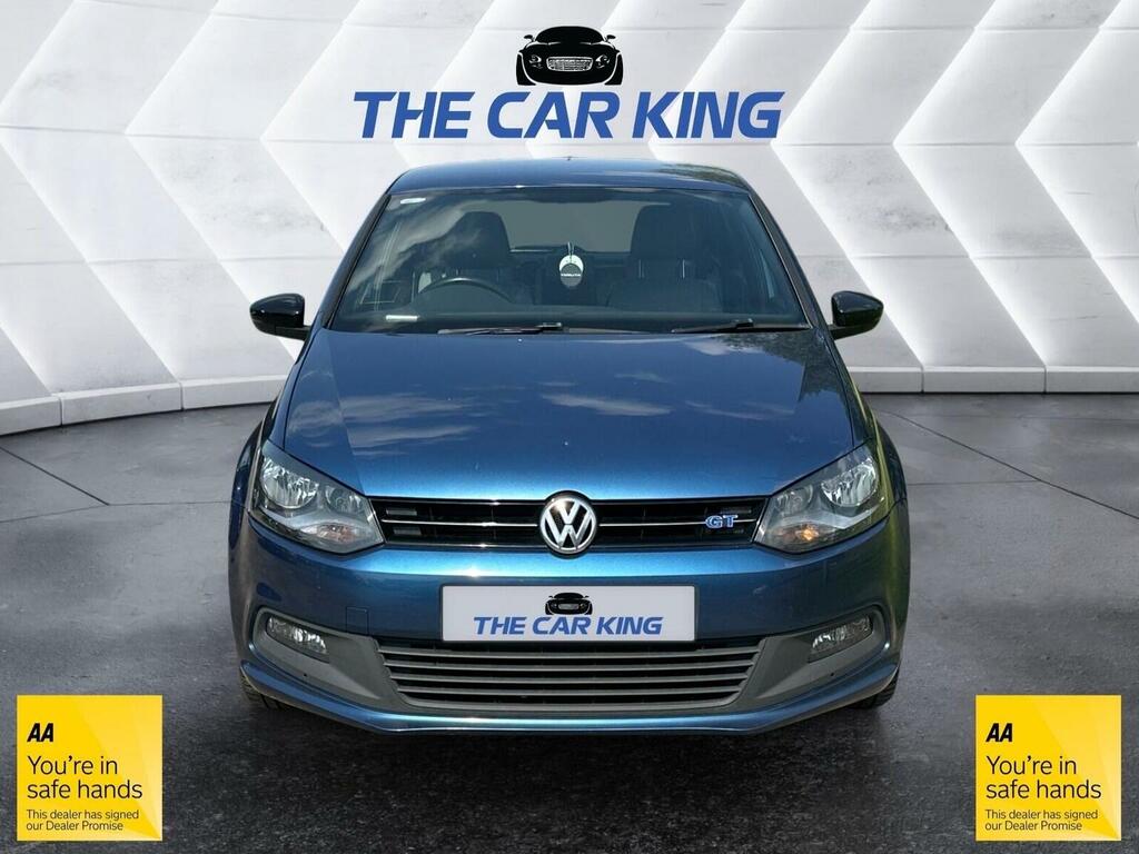 Volkswagen Polo Hatchback 1.4 Tsi Bluemotion Tech Act Bluegt Euro YP63MKE Blue #2