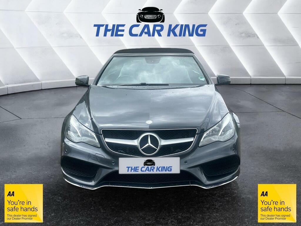 Mercedes-Benz E Class Convertible 2.1 E250 Cdi Amg Sport Cabriolet G-tro LX63JVZ Grey #2