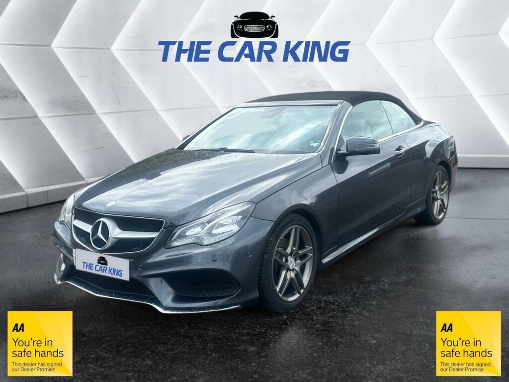 Mercedes-Benz E Class Convertible 2.1 E250 Cdi Amg Sport Cabriolet G-tro LX63JVZ Grey #3