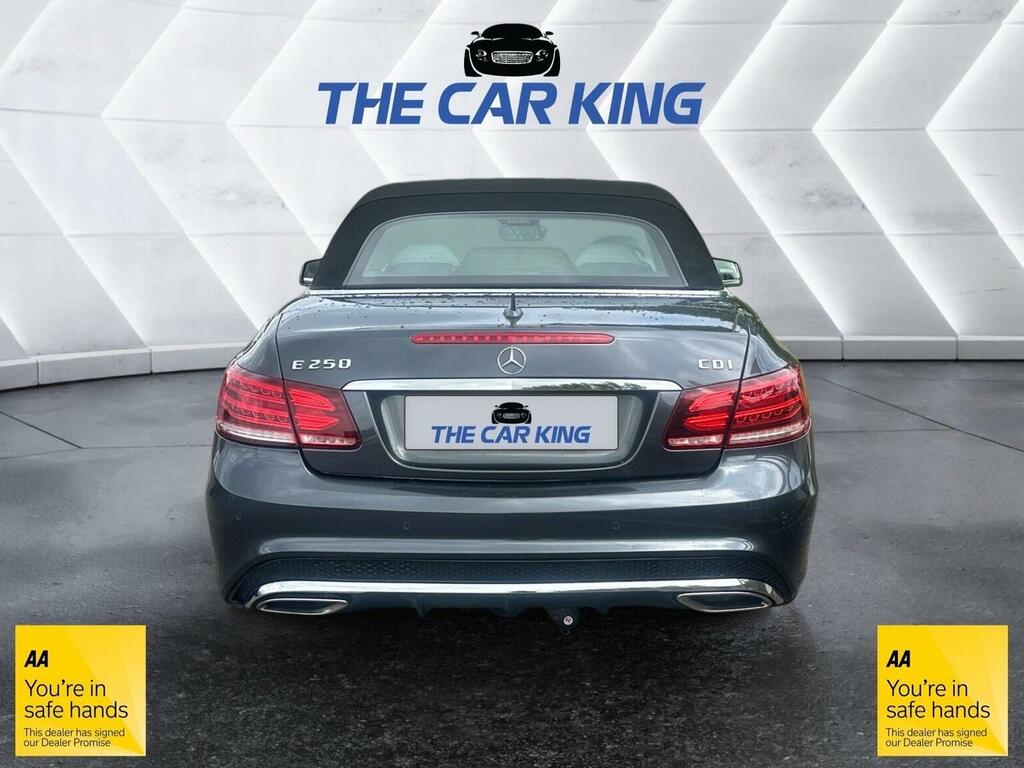 Mercedes-Benz E Class Convertible 2.1 E250 Cdi Amg Sport Cabriolet G-tro LX63JVZ Grey #6