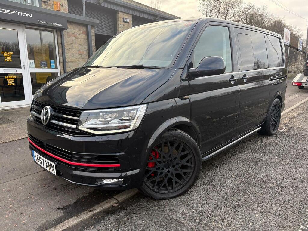 Volkswagen Transporter Combi Van 2.0 Bitdi T32 Bluemotion Tech Highline K YG67XNN Black #3
