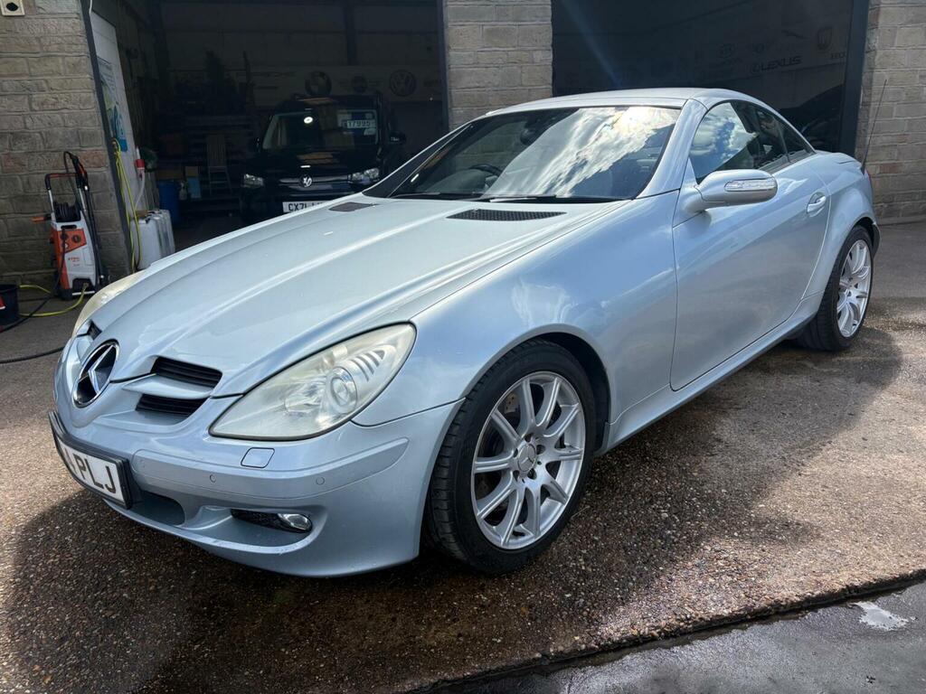 Mercedes-Benz SLK Convertible 3.5 Slk350 200554 Silver #6