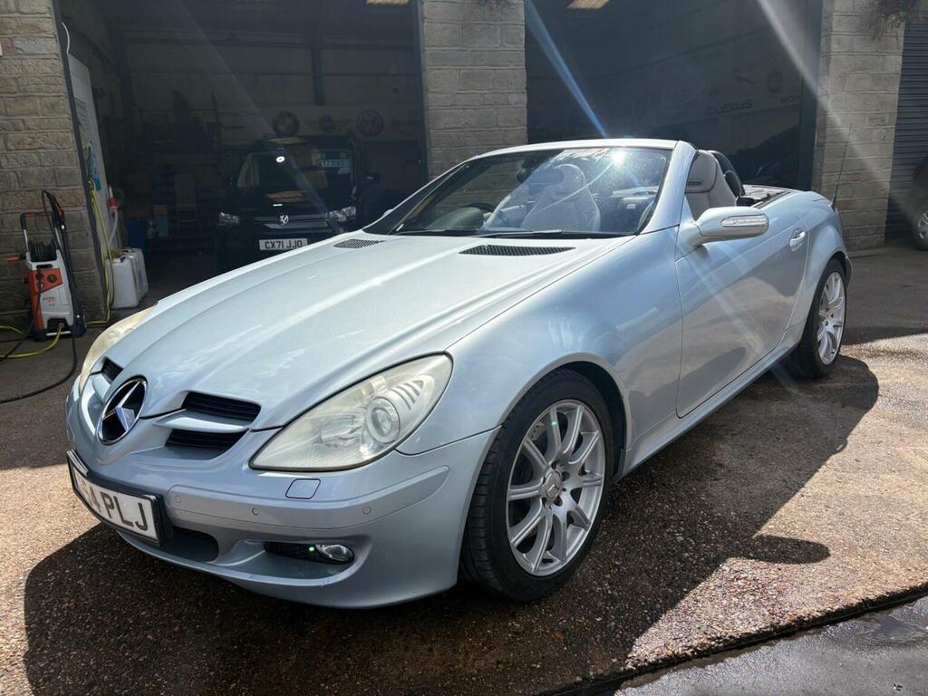 Mercedes-Benz SLK Convertible 3.5 Slk350 200554 Silver #4