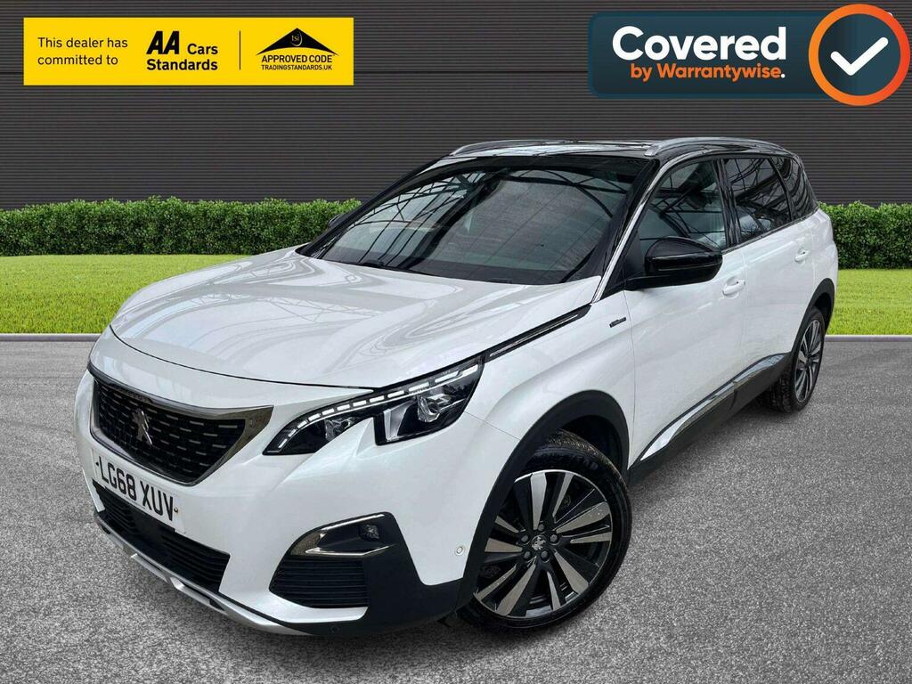 Peugeot 5008 Suv 1.5 Bluehdi Gt Line Premium Eat Euro 6 Ss 5 LG68XUV White #2