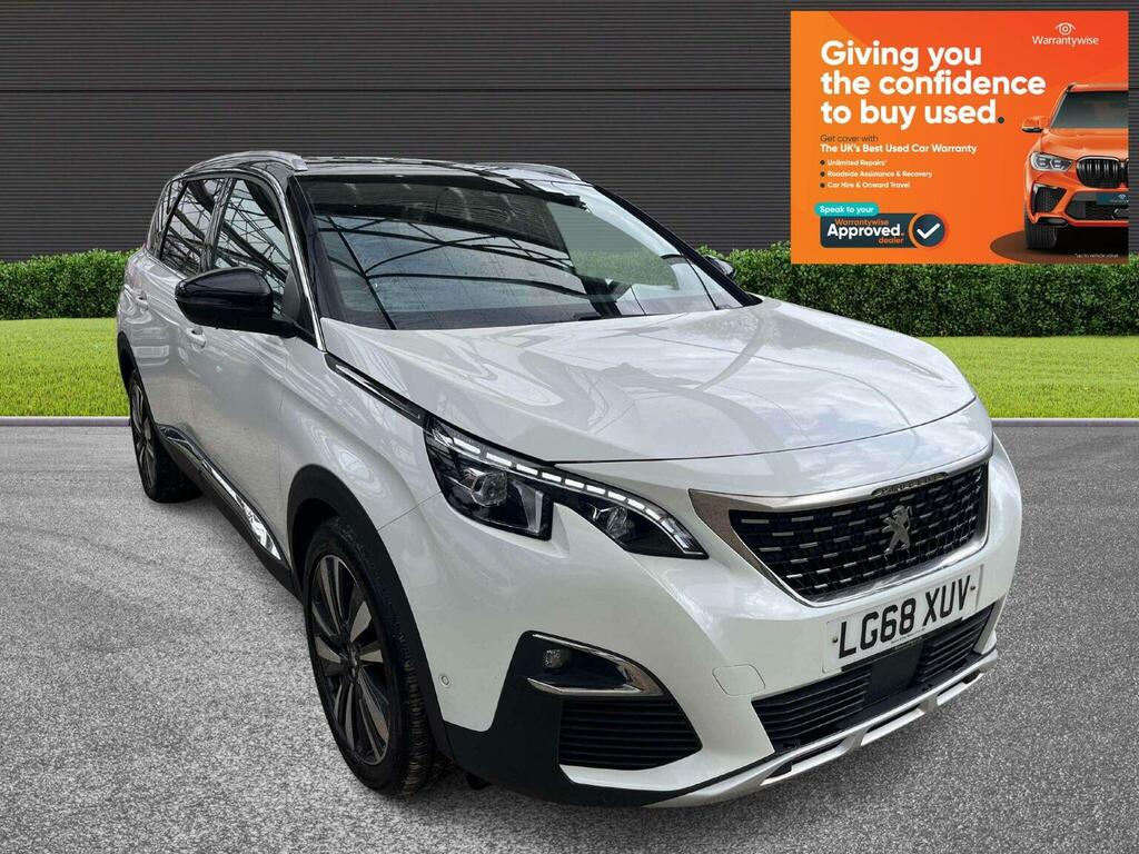 Peugeot 5008 Suv 1.5 Bluehdi Gt Line Premium Eat Euro 6 Ss 5 LG68XUV White #3