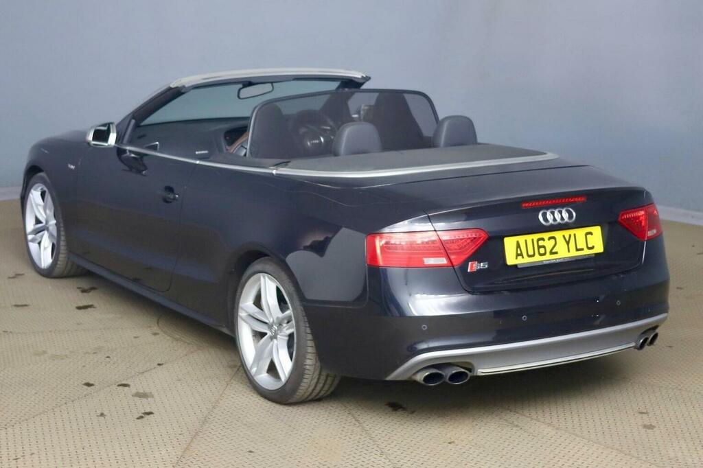 Audi S5 Convertible 3.0 Tfsi V6 Cabriolet S Tronic Quattro Black #4
