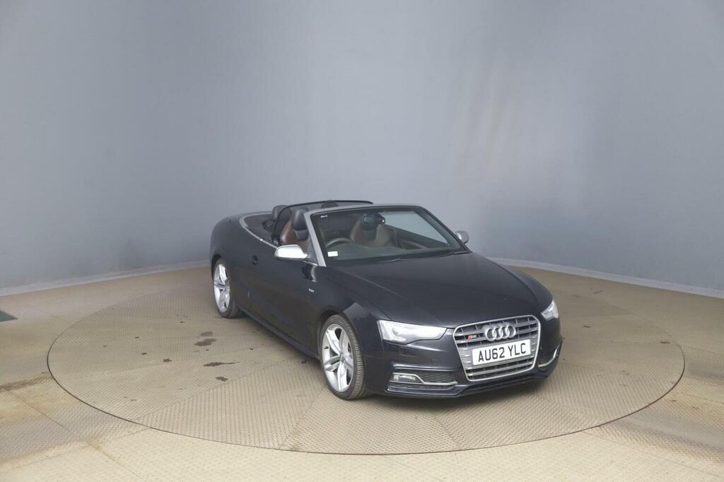 Audi S5 Convertible 3.0 Tfsi V6 Cabriolet S Tronic Quattro Black #2