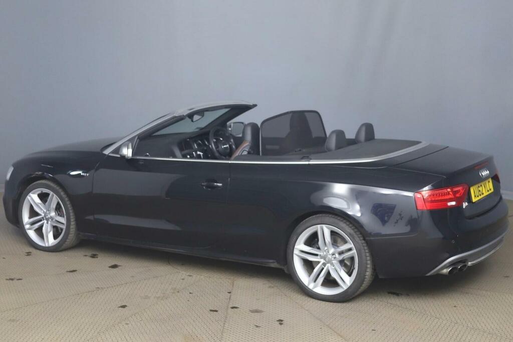 Audi S5 Convertible 3.0 Tfsi V6 Cabriolet S Tronic Quattro Black #5