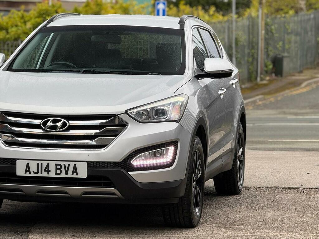 Hyundai Santa Fe 2.2 Crdi Premium 4Wd Euro 5 7 Seat AJ14BVA Silver #4