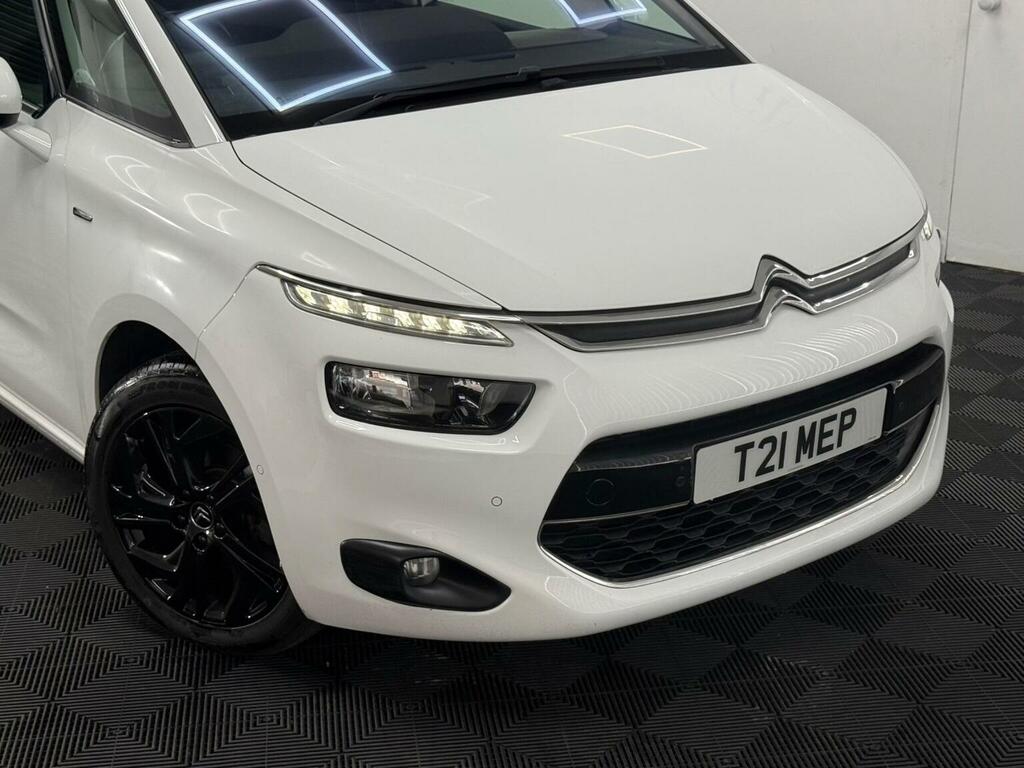 Citroen C4 Picasso 1.6 Bluehdi Exclusive Eat6 Euro 6 Ss T21MEP White #4